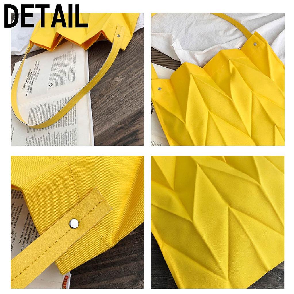 Maison de TAO Pleated Foldable Lightweight Eco Bag for Travel (Blue)