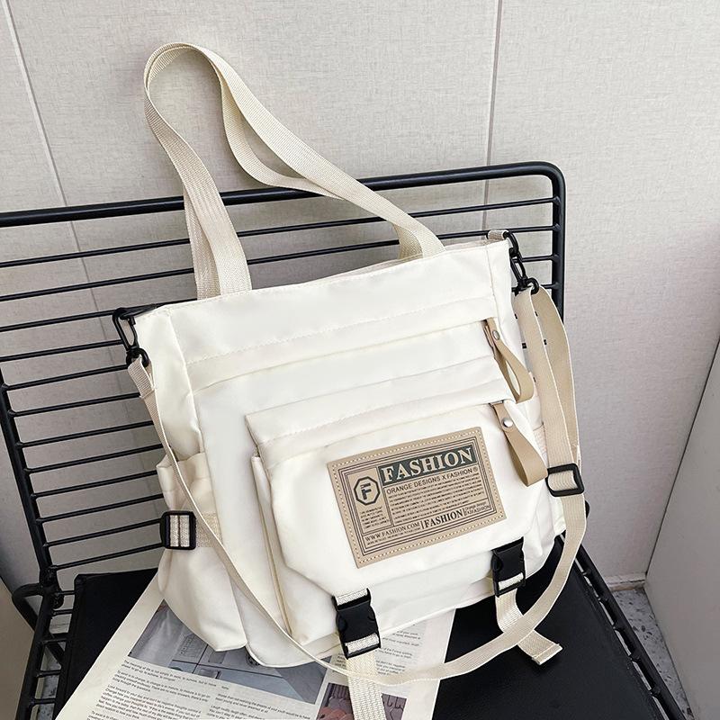 Сумка-тоут в стиле ретро с японским инструментом, студенты колледжей ездят на занятия, носят с собой большую переносную сумку для репетиторства, сумка-мессенджер