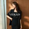 Yalida Cool Breathable Seven Sleeve Strap Suit Coat