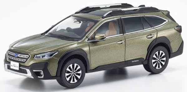 Kyosho Оригинальная модель Subaru Legacy Outback Готовая модель KS03935GR 1/43 (зеленый)