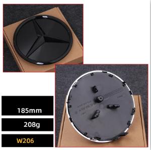 Car Front Grille Emblem Star Badge  Logo Chrome black Silver 3D Mirror Mercedes Benz W205 W204 W253 W213 W206 W166 gle VVVglc LU7
