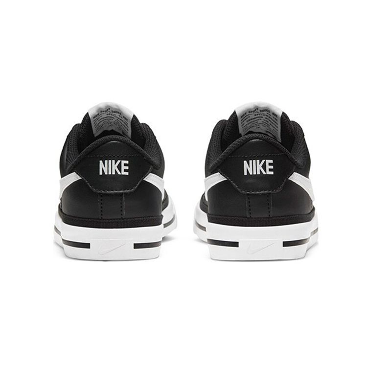Nike Court Legacy GS Черно-белые детские кроссовки Gum-Light-Brown DA5380-002