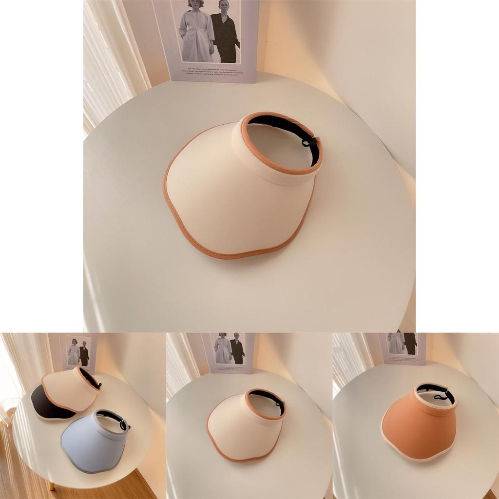 Adorable Uv Protection Visor Hat For Women Adjustable Sunshade Summer Hat
