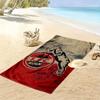 Köln FC Print Beach Towel, Large Soft Quick Dry Towel for Beach Camping Swimming