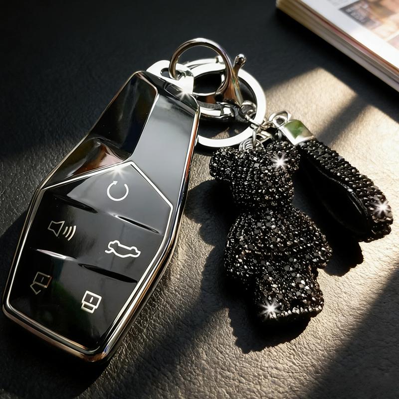 Business Style for MG ONE 2022 2023 2024 Remote Car Key Case Bag for MGone Key Cover Fob Protection Shell Keyring Accessories