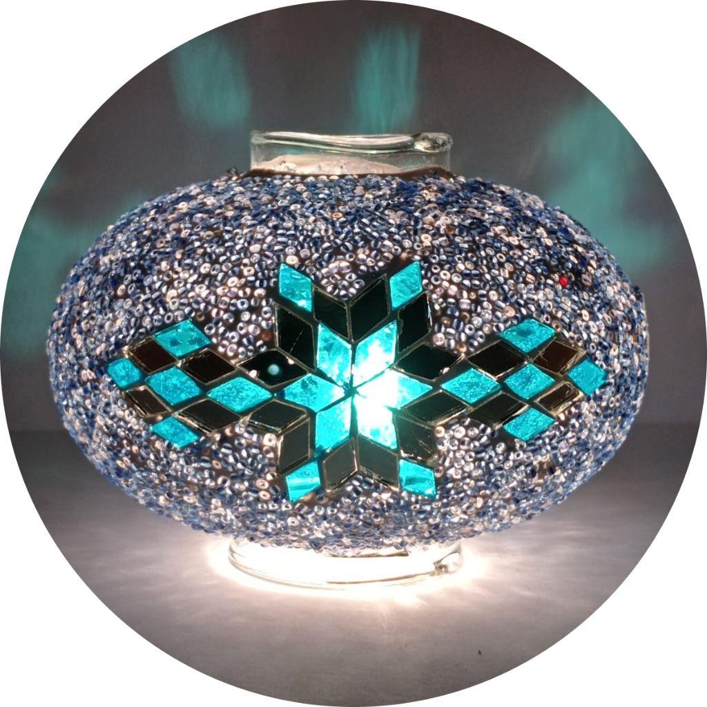 Абажур ручной работы Турецкая марокканская красочная мозаика из стекла Античная лампа Мозаичная лампа Османская аутентичная люстра Старинная лампа Ночная лампа,