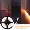5V USB PIR Strip LED Motion Sensor Light Tape LED Kitchen Cabinet 0.5M 1M 2M 3M 4M 5M Waterproof Tira 2835 Stairs Wardrobe Lamp