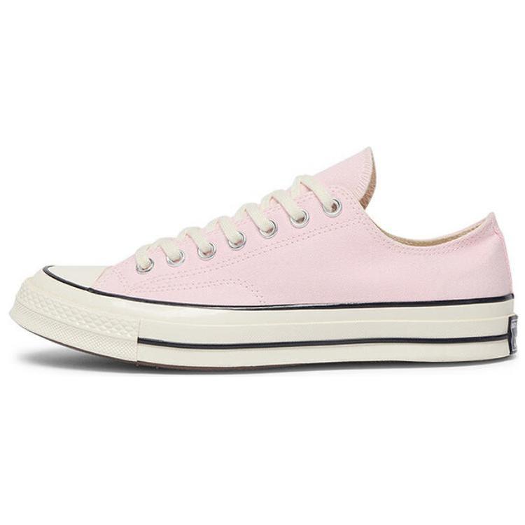 Converse Chuck 70 Low Pink Frosting Unisex Sneakers Egret Black A13840C