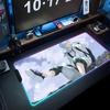 Chongyun Коврик для мыши RGB Игровой коврик для мыши Большой светодиодный коврик Настольный коврик для ПК Светящийся коврик для мыши Большие коврики для клавиатуры Настольный коврик с подсветкой