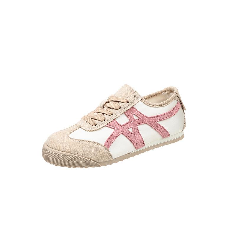 Forrest Gump shoes women's training shoes spring and summer new leather surface versatile flat bottom fashion breathable casual shoes sports shoes