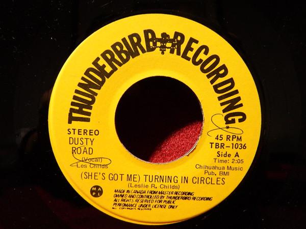 7-дюймовая пластинка DUSTY ROAD Shes Got Me Turning In Circles TBR1036 Thunderbird Rec 1977 Канада CountryFolk Б/у