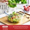 Стеклянная миска для микроволновой печи со звездочкой