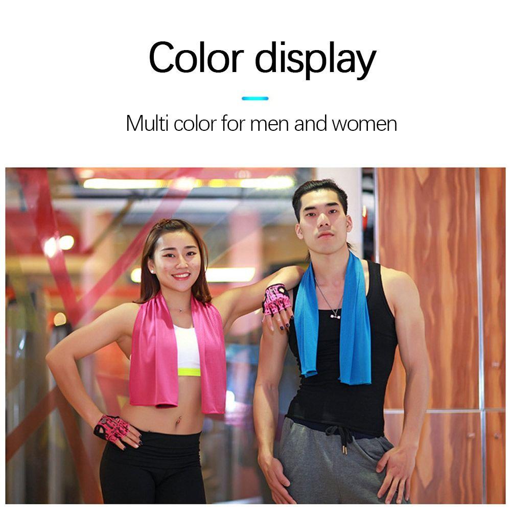 Новое быстросохнущее полотенце из микрофибры для холодных видов спорта, спортивное охлаждающее ледяное полотенце, фитнес-полотенце для охлаждения, для кемпинга