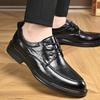 Official Website  Men'S Leather Casual Shoes Interview Commuting Business Shoes Formal Suit Men'S Formal Dress Shoes