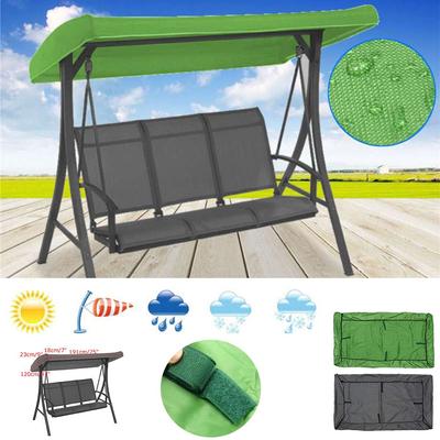 Уличный солнцезащитный козырек Водонепроницаемые чехлы для кресел-качелей Навес для качелей на открытом воздухе Верхний чехол для сиденья Защита от солнца
