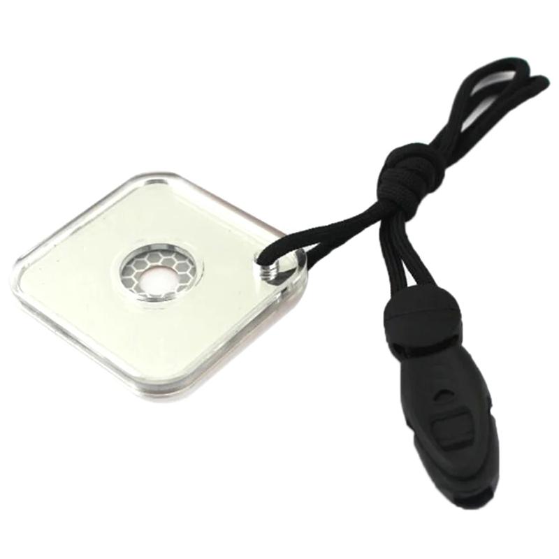 Outdoor Survival Reflective Signal Mirror For Hiking Camping First Aid Supplies