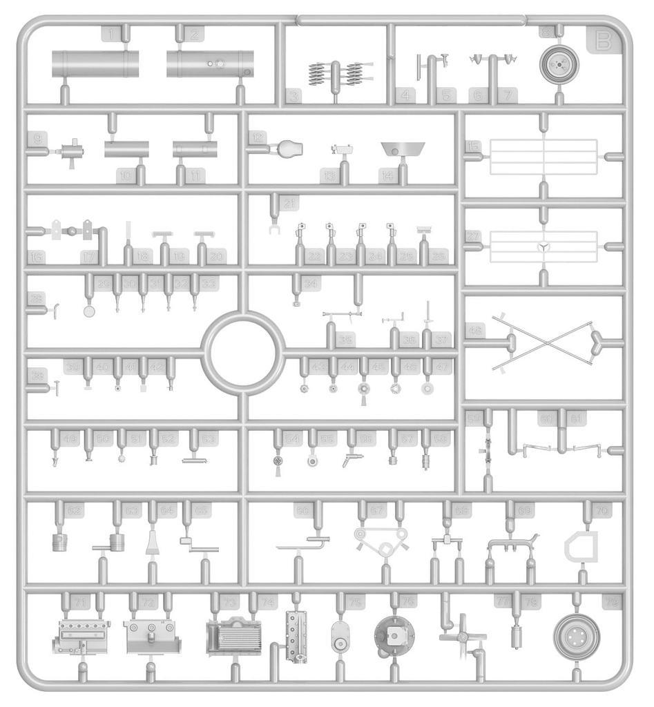 MiniArt Тип масштаба 170V LIFERWAGEN Пластиковая модель MA38040 1/35