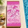 anime cartoon cute S-SailorS M-Moon FK Towel Pool soft Beach Towels Trip swim bath Towel Gym Spa home room Decor Holiday Gift