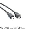 Кабель-переходник Micro USB папа на Mini USB папа для передачи данных