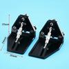 CNC A Pair Of High Quality Adjustable Trim Flaps 38*54mm Aluminum Alloy For Nitro Gas RC Model Boat