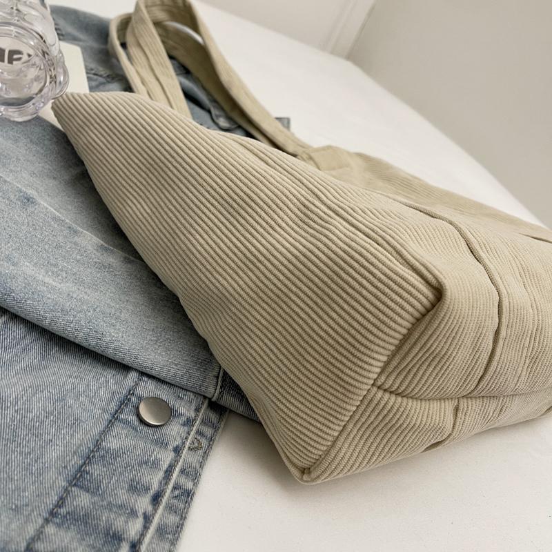 Вельветовая сумка Женская сумка через плечо Большая сумка