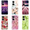 Для Huawei nova 11i nova11i чехол Мягкая силиконовая задняя крышка Чехол для телефона с рисунком из мультфильма Разнообразие