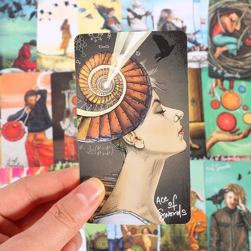 Карты Таро Light Seer's, английская настольная игра, гадание, пророчество, многопользовательская игра