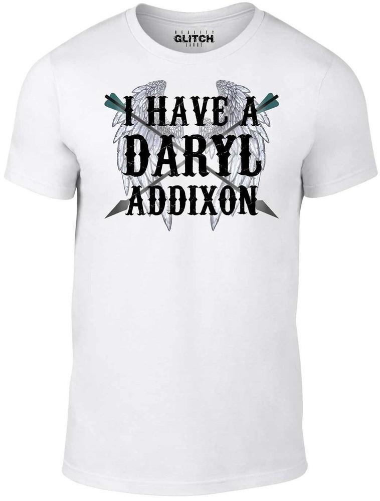 У меня есть футболка Daryl Addixon – Забавная футболка с принтом, вдохновленная сериалом о зомби-апокалипсисе «Ходячие мертвецы»