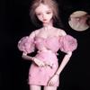 Fashion 11.5" Dolls Coat Casual Wears Party Clothes Dresses Kids Toys 1/6 BJD Dolls  30cm Doll