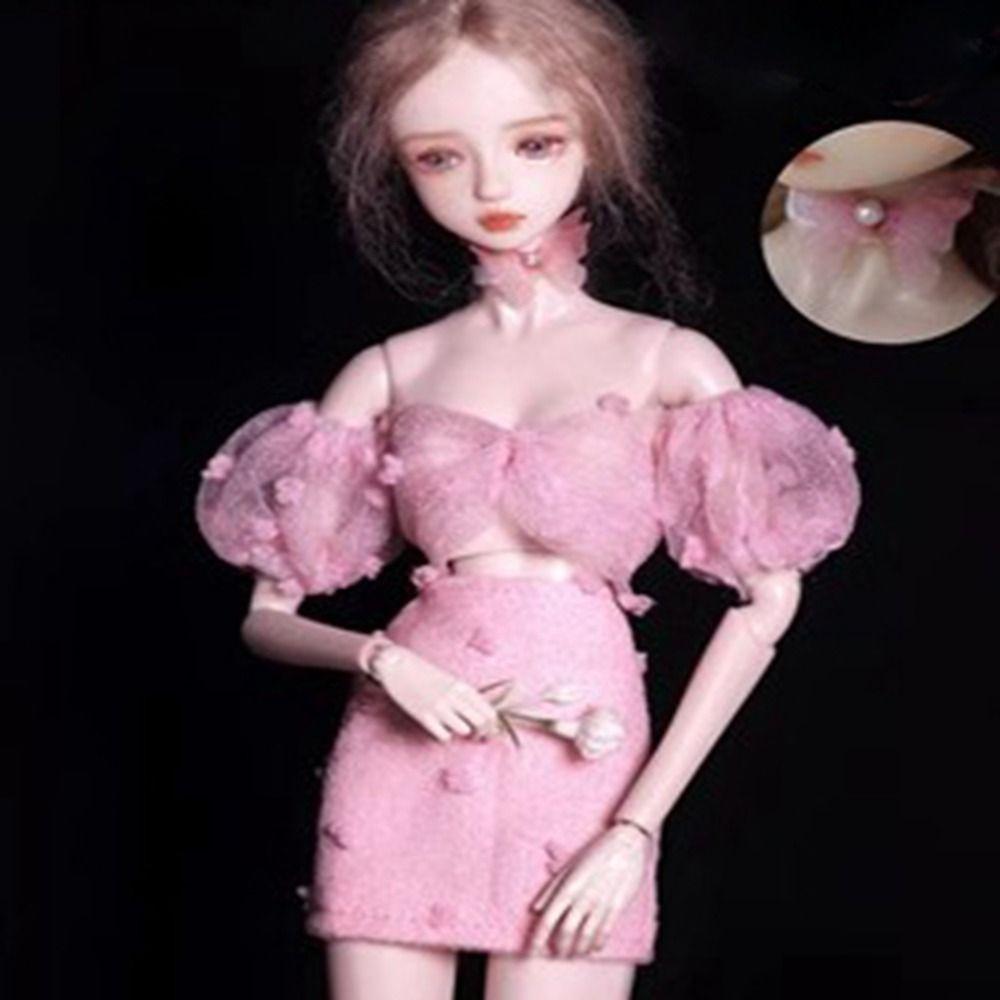 Fashion 11.5" Dolls Coat Casual Wears Party Clothes Dresses Kids Toys 1/6 BJD Dolls  30cm Doll
