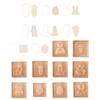 Печенье серии Пасха штампы пластиковый материал DIY форма для печенья Push-type бытовая выпечка печенья аксессуары для детей