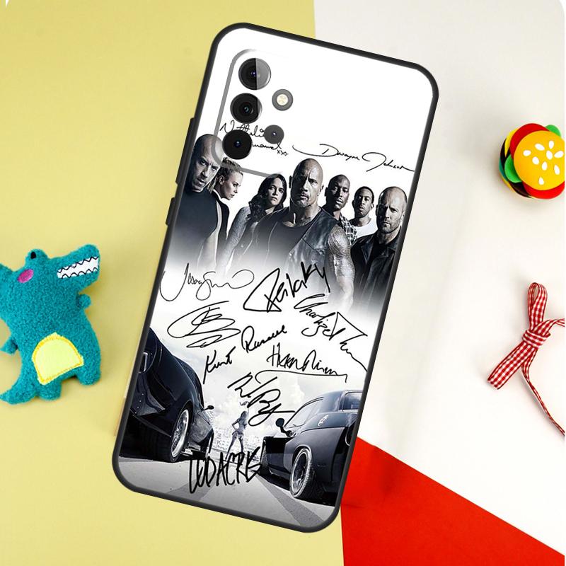 Чехол для телефона Samsung Galaxy A55 A35 A15 A54 A34 A14 A53 A33 A13 A05 A06 A16 A22 A32 A52 «Форсаж»