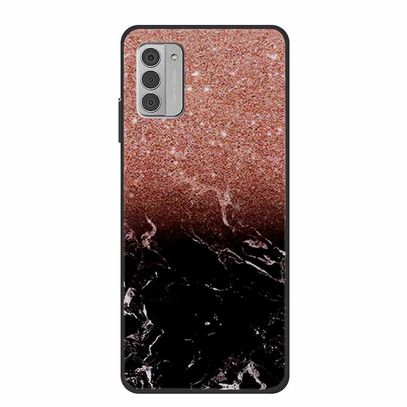 Чехол для Nokia G42 5G C300 Мраморный ТПУ Мягкий Силиконовый Чехлы для Телефона для Nokia C300 G42 Чехол для NokiaG42 5G Защитный Милый Бампер