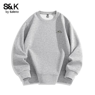 Мужской вязаный свитшот с круглым вырезом серии S&K Baleno