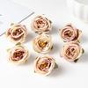 20/40pcs Artificial Flowers Silk Rose Colorful Room Home Garden Wedding Bridal Bouquet Garland Festival Gifts Box Fillers Decor