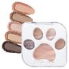 MilleFee Meow Paws Eyeshadow Palette Cat 5 Colors Eye Makeup Eyeshadow Cosmetics Glitter MilleFee Paw Palette (04 Whimsical)