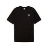 T-Shirts Men's Black Crew Neck Moderate 629023-01