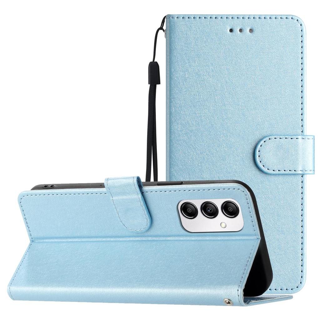 Classics Smooth Silk Leather Phone Wallet Case Book Kickstand For iPhone Samsung Xiaomi Redmi Google Moto Pro Solid Girls Magnetic Card Flip Cover Bag