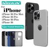 NILLKIN Для iPhone 16 Pro Max Frosted Shield Pro Case Защитный логотип вырез задняя крышка