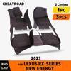 Car Floor Mats For Lexus RX Series New Energy  Auto Carpet Cover Interior Details Accessories Protective Pad Parts