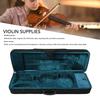 Violin Case, 4/4 Full-Size Violin Hard Case, Ultralight Backpack with Strap and Handle, Professional Portable Rectangular Carrying Bag with Cover, Oxf