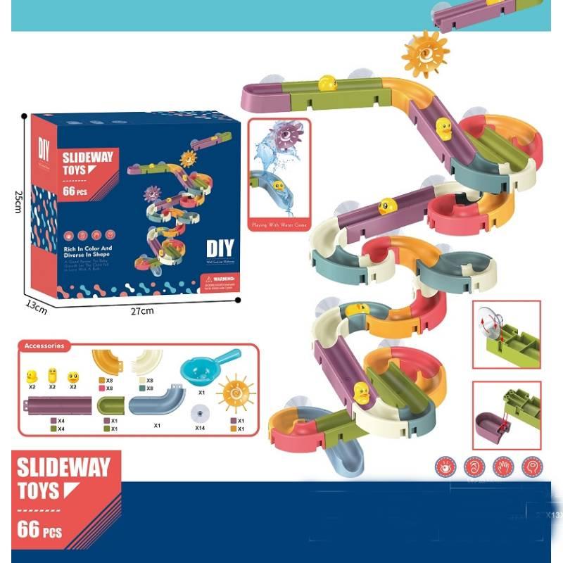 Веселая игрушка-утка для ванной, сделай сам, водный трек для детей