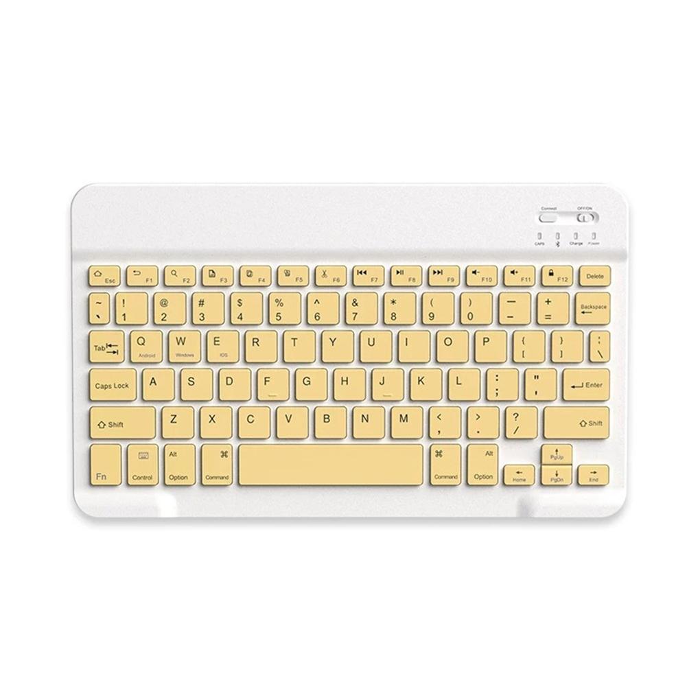 Ультратонкая перезаряжаемая портативная беспроводная Bluetooth-клавиатура для Apple iPad iPhone Samsung планшетный телефон смартфон Android Windows