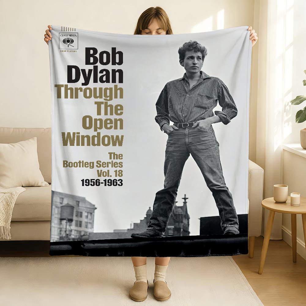 Singer Singer Bob Dylan Blanket Soft and Skin Friendly For Couch Bed Napping Bedspread All Seasons Comforter