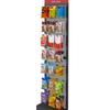 Wall-Mounted Storage Rack: Multipurpose Display for Socks, Lipstick, and Snacks.