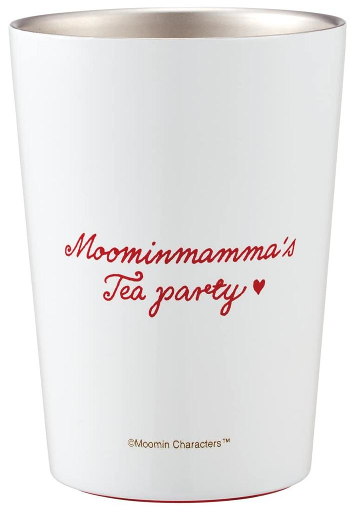 Стакан из нержавеющей стали для кофе из магазина Skater Convenience 400 мл Муми-тролли Чаепитие Вакуумная изоляция Изолированный/Холодный STCV2-A