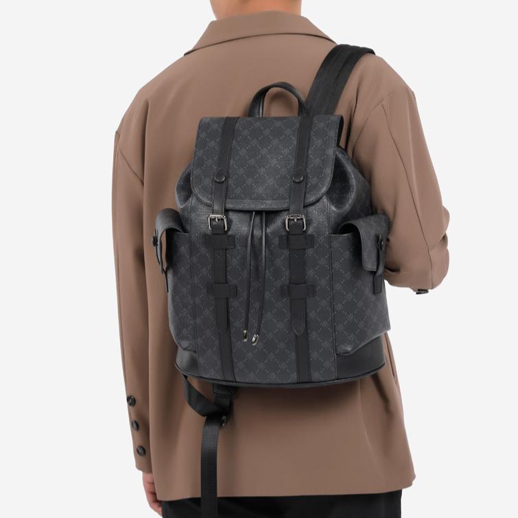 Мужской рюкзак с модным принтом, сумка для отдыха, большая вместимость, школьный рюкзак для компьютера, дорожный рюкзак