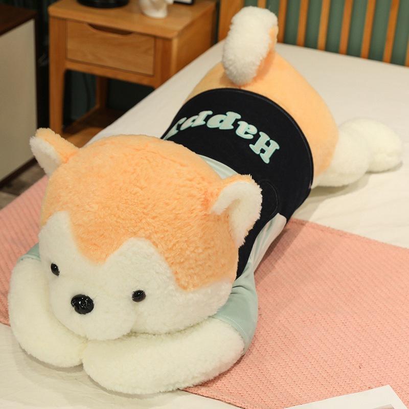 Большая кукла Хаски для пары, плюшевая игрушка, кукла-собака, подушка для сна для девочки, кукла-марионетка