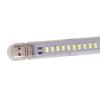 Светодиодный светильник Мини-светодиоды 5 В 24 Портативный USB-настольный светильник-ночник для книги с фонариком для питания