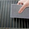 Barbecue Grill Cleaning,Floating Stone Barbecue Household Square Oil Stain Removal Cleaning Tool,Small Gray Brick Cleaning Brush